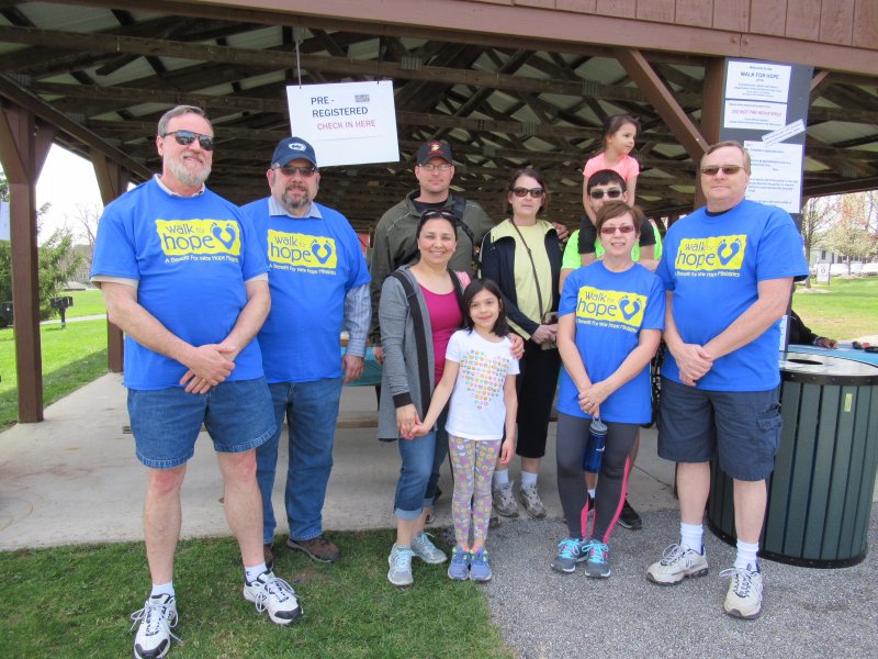 Walk for Hope attendees from Lodge